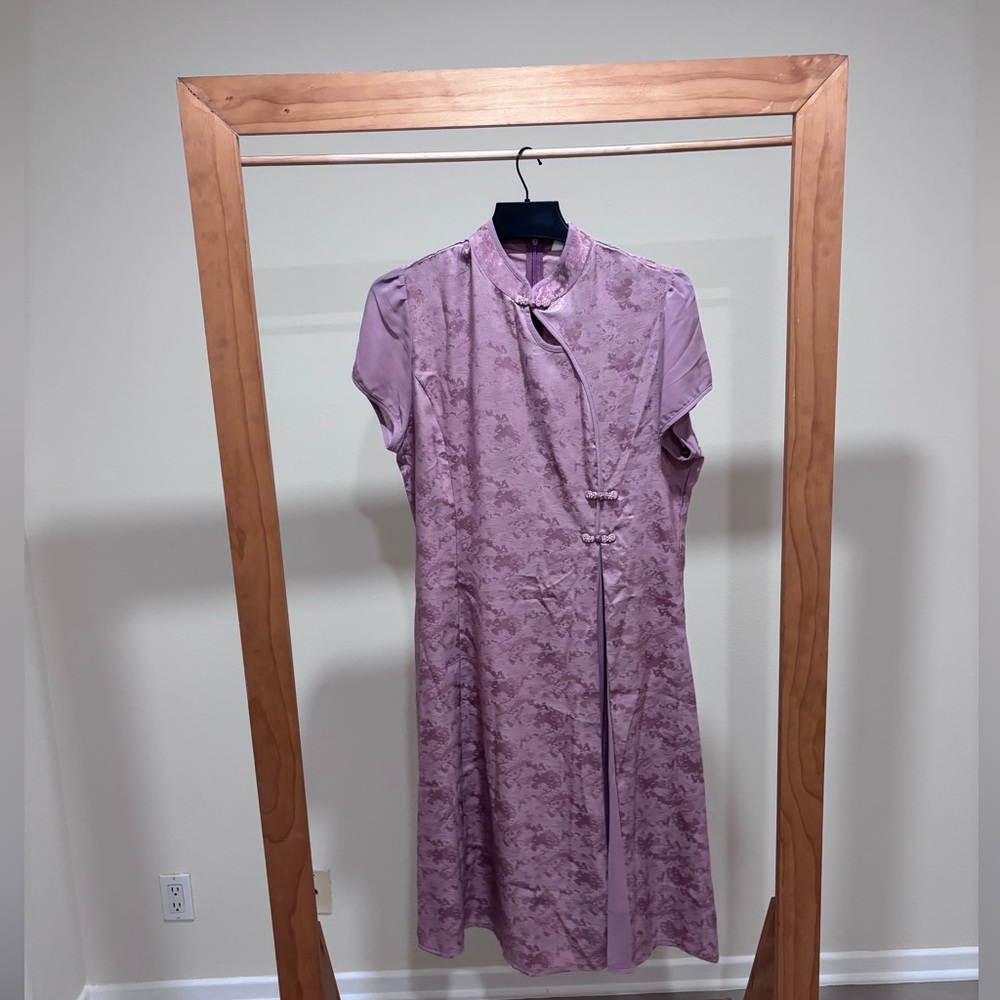 Elegant pink Chinese Dress